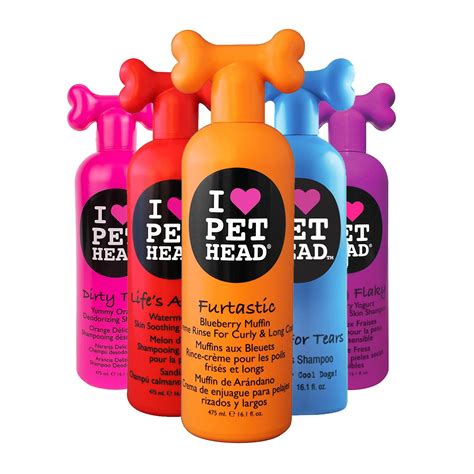 Pet Head Shampoo For Dog Puppy Long Curly Coat Itchy Skin Sooth Care