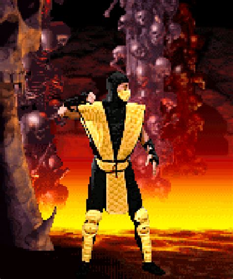 Scorpion Mortal Kombat Animated  Scorpion Mortal K