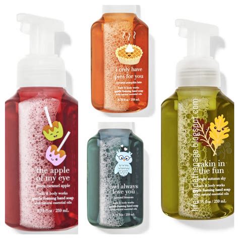 Life Inside the Page: Bath & Body Works | Fall Foamy Friends Hand Soaps