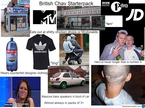 British Chav Starterpack Rstarterpacks