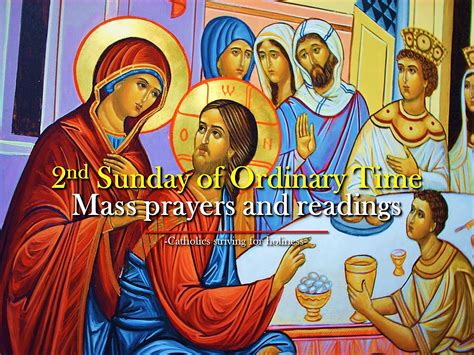Nd Sunday In Ordinary Time Year C Mass Prayers And Readings