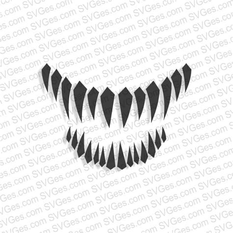 Venom Mouth Machine Embroidery Designs And Svg Files