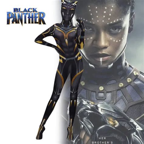 Black Panther Wakanda Forever 2022 Shuri Cosplay Costume Jumpsuit