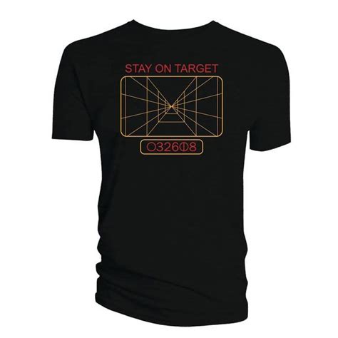 Star Wars T Shirt Stay On Target Screen T Shirt Shirts Star Wars