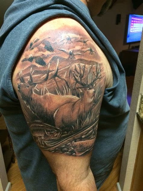 71 Best Deer Tattoo Images On Pinterest Deer Antler Tattoos Deer