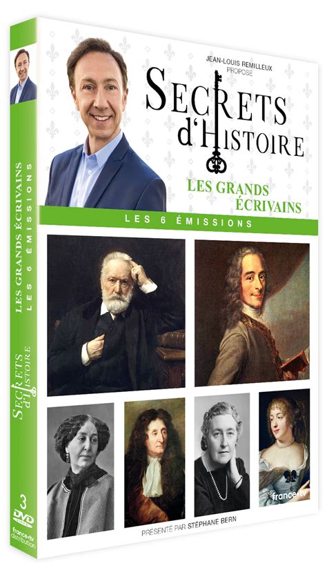 Secrets d'histoire : les grands écrivains | FranceTvPro.fr