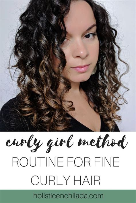 Curly Girl Method Routine For Fine Curly Hair Curly Hair Tutorial For
