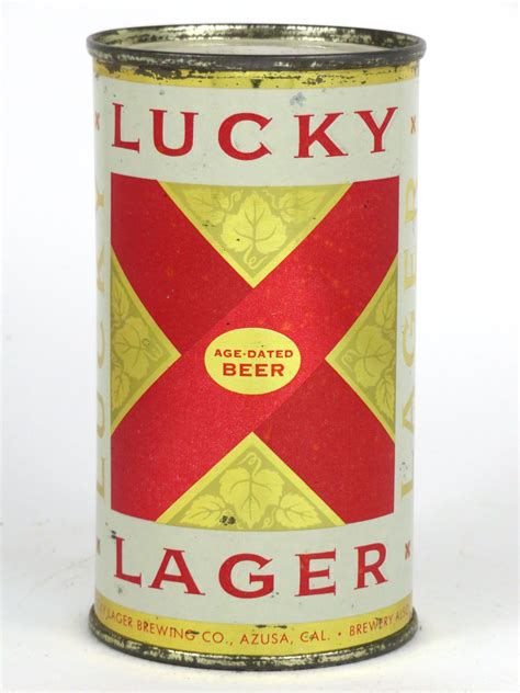 Item 94504 1960 Lucky Lager Beer Flat Top Can 92 30v Unpictured