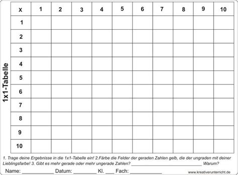 In order to read or download 1 x 1 tabelle kostenlos zum ausdrucken ebook, you need. Großes 1X1 Tabelle Pdf : Einmaleins Tabelle Bis 1000