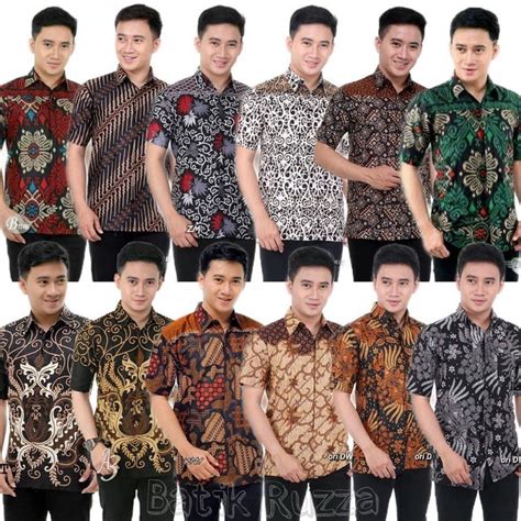 Baju Batik Lelaki Indonesia Shopee Malaysia
