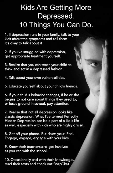 Depression (major depressive disorder) is a common and serious medical illness that negatively affects how you feel, the way you in some situations other psychotropic medications may be helpful. Kids Are Getting More Depressed. 10 Things You Can Do ...