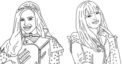 So, carlos, evie, and jay help ben. Descendants 2 Printable Coloring Pages | Disneyclips.com