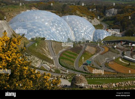 Eden Project St Austell Cornwall Biodome Greenhouse Largest Green House