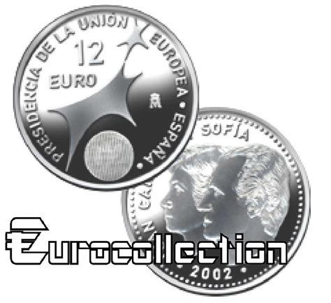 12 Euro Espagne 2002 Présidence Conseil Europe Eurocollectionshop