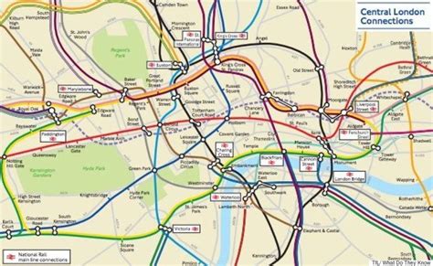 Tfl Has Secretly Made A Geographically Accurate Tube