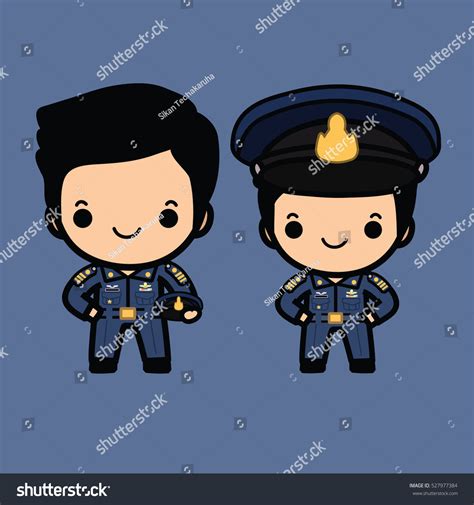Royal Thai Air Force Uniform Stock Vector Royalty Free