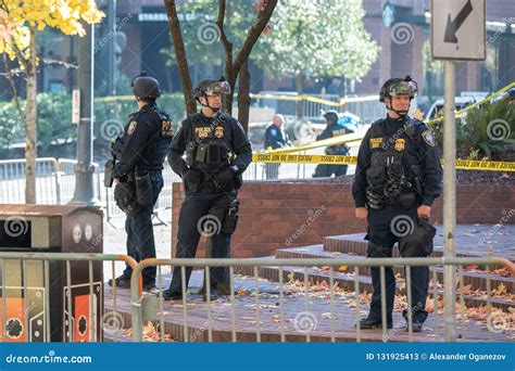 Department Of Homeland Security Police Officers Editorial Stock Photo
