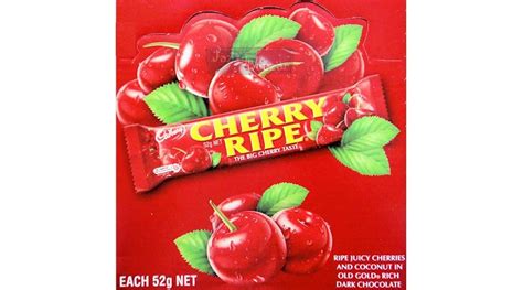 48 X Cadbury Cherry Ripe Milk Chocolate Medium Bars 52g 249kg Bulk Wholesale Ebay
