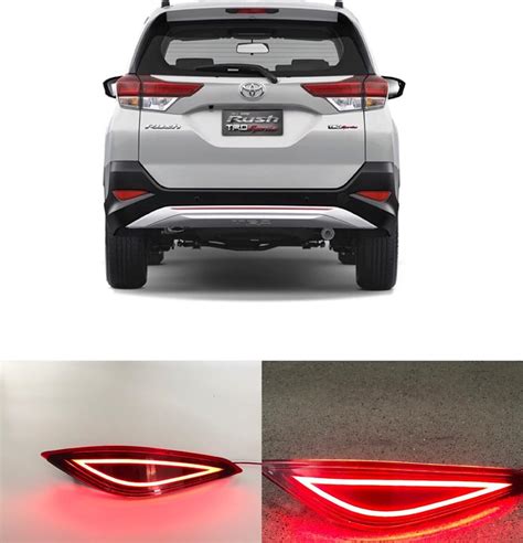 China New Design LED Rear Bumper Lamp Reflector For Rush Indicator Back