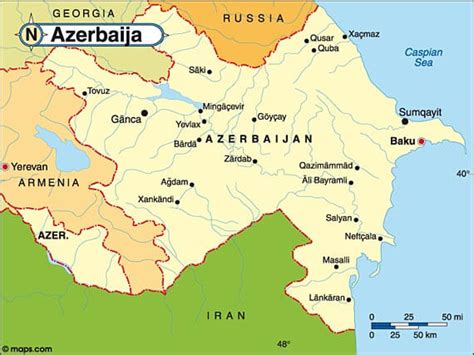 Welcome to google maps azerbaijan locations list, welcome to the place where we have been geolocating most important world news related to azerbaijan since november 2005. Azerbaijan Map