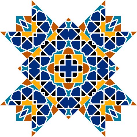 Clipart Islamic Geometric Tile 3