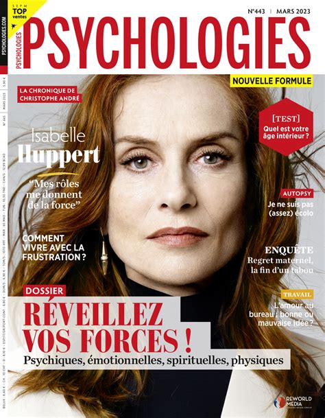 Recevez le nouveau numéro de Psychologies Magazine
