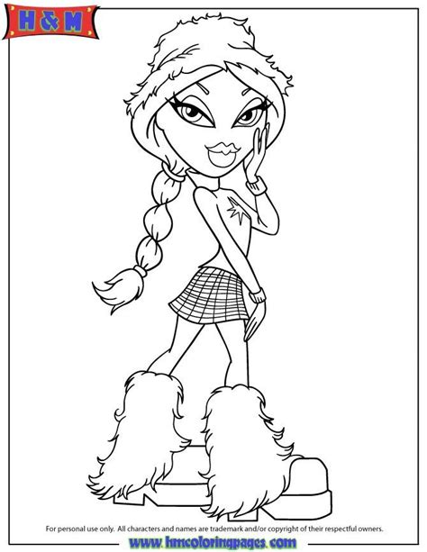 Pin By April Ordoyne On Bratz Color Pages Coloring Book Art Cartoon