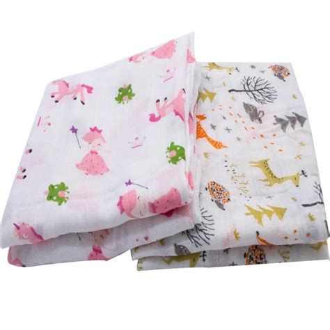 100 Bamboo Fiber Baby Blankets Swaddle Wrap Newborn Fashion Bathing