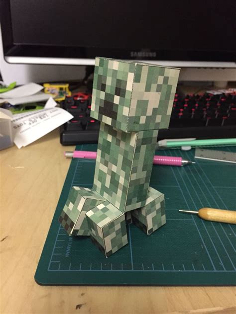 Printable Minecraft Creeper Papercraft Printable Papercrafts