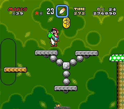 Super Mario World Snes 045 The King Of Grabs