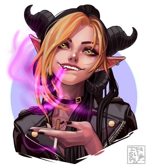 Bust Commission By Itaslipy On Deviantart Female Character Concept
