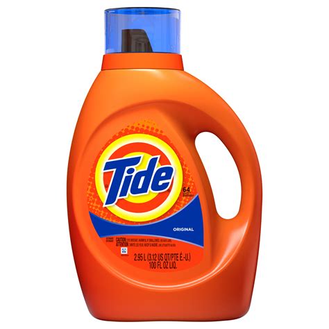 Tide Original Scent Liquid Laundry Detergent, 64 loads, 2.95 L ...