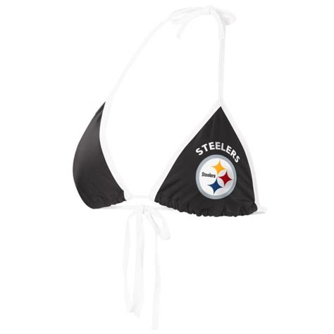 Pittsburgh Steelers Womens Giii Perfect Match Bikini Top