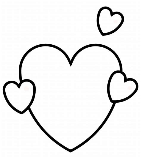 Hearts Coloring Page Free Printable Coloring Pages For Kids