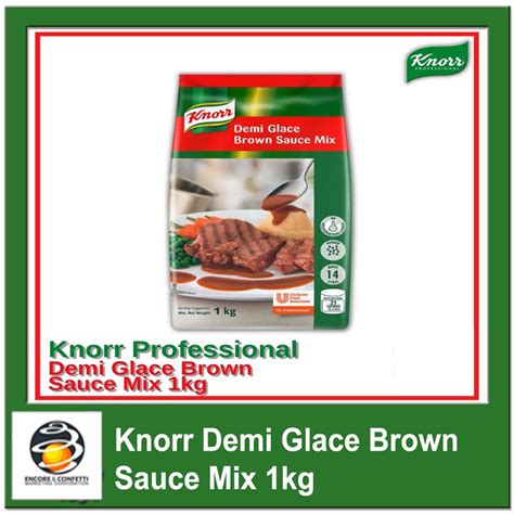 Knorr Demi Glaze Brown Sauce Mix 1kg Shopee Philippines