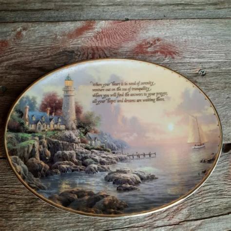 Vintage Thomas Kinkade Limited Edition Collectors Plate 1499 Picclick