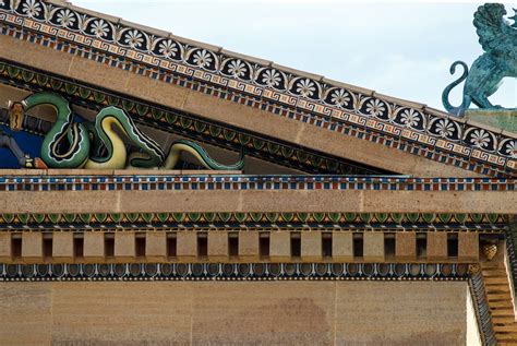 Philadelphia Museum Of Art North Temple Pediment Detail Flickr