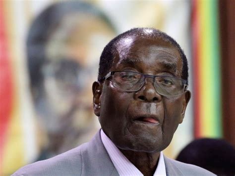 Zimbabwes Ruling Party Sacks Robert Mugabe As Leader Bbc Unian