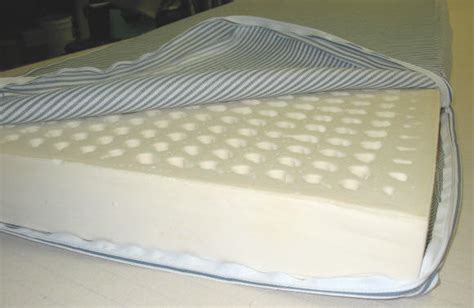 A latex foam mattress provides buoyant support through its rubber construction for a gentle cushion. Latex Mattress - Foam and More