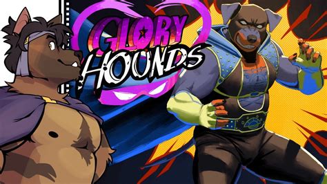 Lets Try Glory Hounds A Furry Superhero Visual Novel From The Studio
