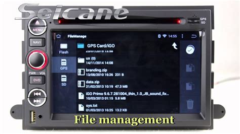 2005 2009 Ford Mustang Android 44 Car Stereo Gps Navigation System
