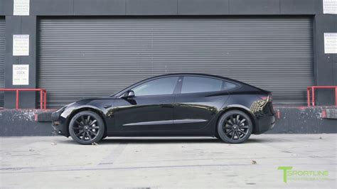 That benefit, or roughly 1000 miles of prepaid driving, has phased out except for some model 3 performance on the model s, the black cloth and black leatherette and beige headliner options are no longer available on the configurator. T Sportline Tesla Model 3 Blacked Out Chrome plus 19 Matte ...