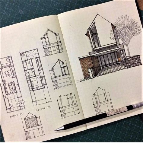 Architecture Sketchbook Architecture Concept Drawings Architecture