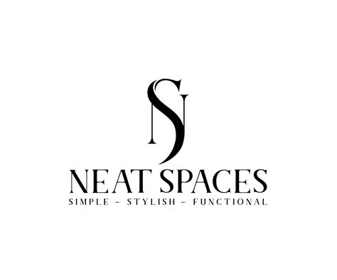 Elegant Modern Interior Decoration Logo Design For Neat Spaces