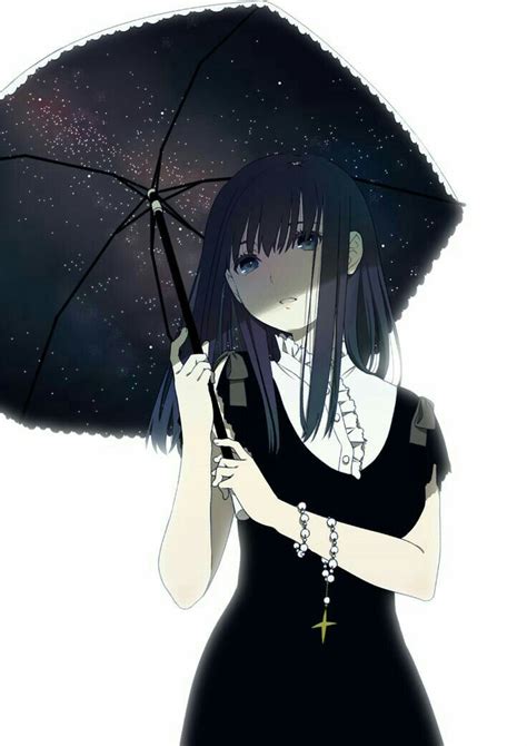 Anime Fanart Umbrella 애니메이션 소녀 소녀 애니메이션 아트