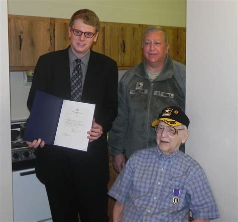 Pittsburgh World War Ii Veteran Receives Purple Heart Article The