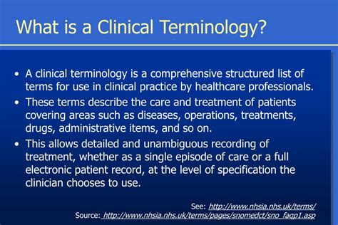 Ppt Clinical Terminologies And Classifications Powerpoint