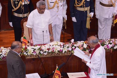 Sri Lankan President Appoints New 16 Member Cabinet Xinhua English
