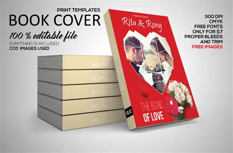 Love Book Cover Template Graphic By Leza Sam · Creative Fabrica
