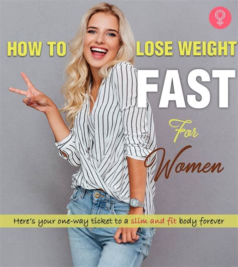 Eat less than you burn and you'll lose weight. How To Lose Weight Fast For Women - 21 Best Ways
